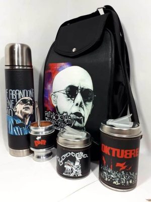 Set matero con diseño del Indio Solari colección FAR