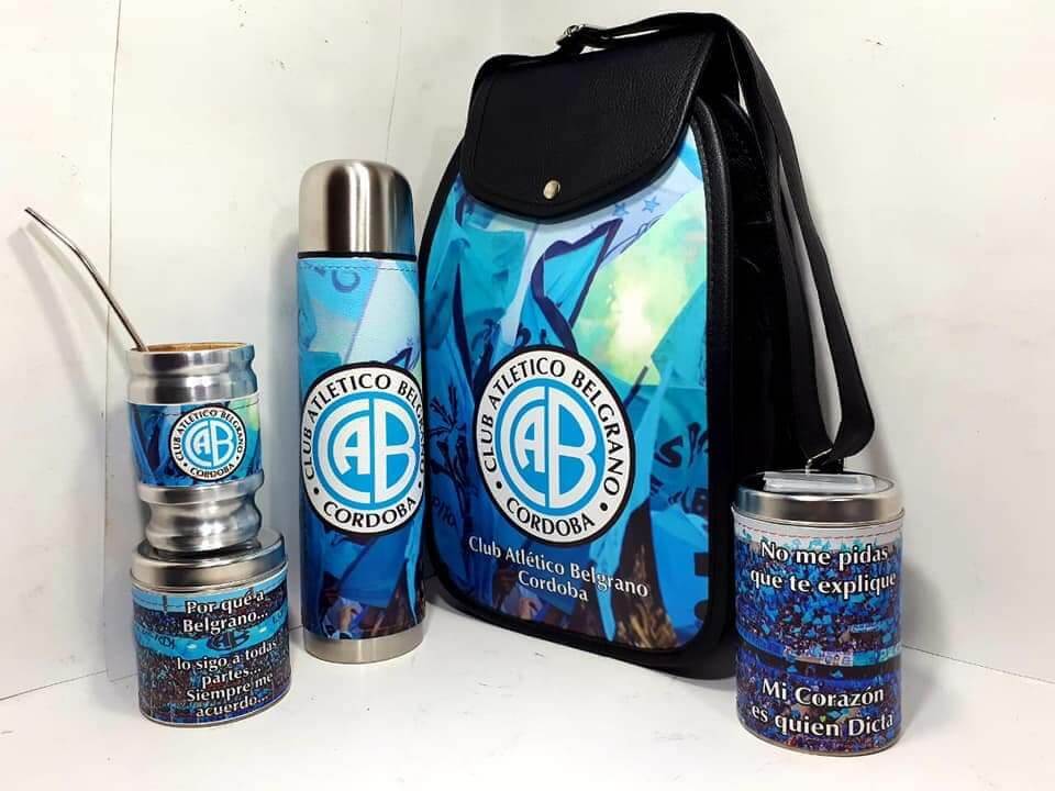 Set matero del Club Belgrano colección FAR