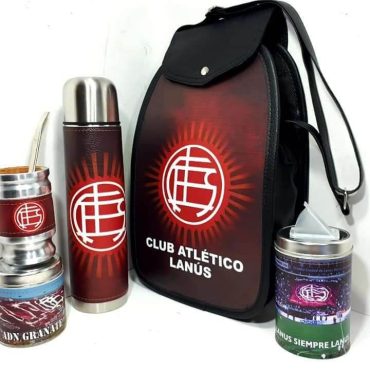 Set matero del Club Lanus colección FAR