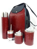 Set matero color croco Bordo colección FAR