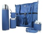 Set matero con cartera lila Aylen