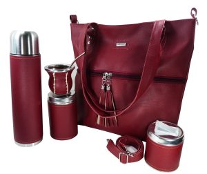 Set matero con cartera bordo Aylen