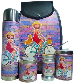 Set matero de Bici con perrito colección FAR