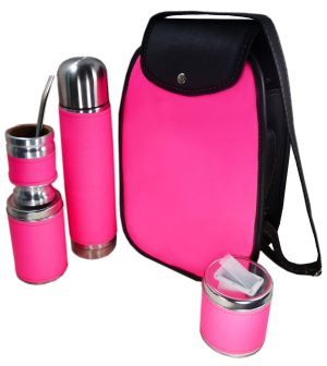 Set matero color Rosa Fluor colección FAR