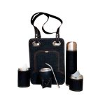 Set de mate Gut cosmic negro glitter
