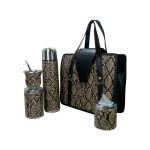 Set de mate boa marron coleccion Jack