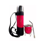 Set de mate express color croco fucsia