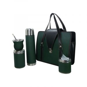 Set de mate verde coleccion Jack