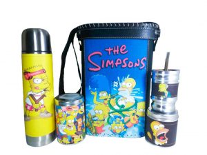 Set matero con diseño de Los Simpsons colección FARTU
