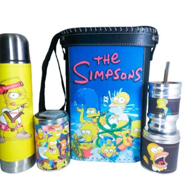 Set matero con diseño de Los Simpsons colección FARTU