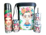 Set matero con diseño de Frida Kahlo colección FARTU