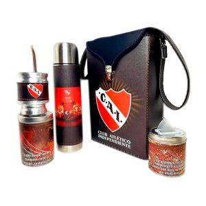 Set matero flor diseño del Club Independiente