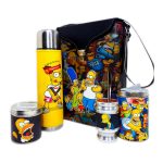 Set matero flor diseño Simpsons