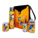 Set matero flor diseño golondrinas
