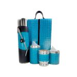 Set matero melu croco celeste