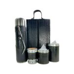 Set matero melu croco negro