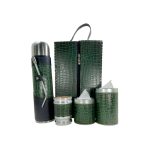 Set matero melu croco verde