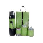 Set matero croco verde manzana