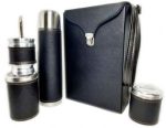 Set matero color Negro liso colección FLOR
