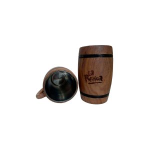 Chopera de madera con grabado laser La Renga