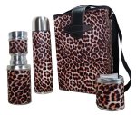 Set de mate economico con diseño Animal Print
