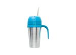 Mate autocebante de aluminio y detalles azules