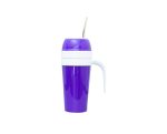Mate autocebante de plastico violeta
