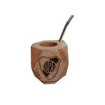 Mate de madera River Plate