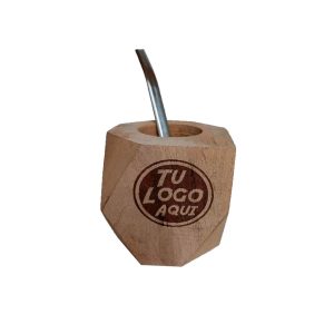 Mate de madera con tu logo grabado laser