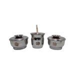 Set de mate x 3 aluminio con aplique de estrella