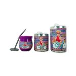 Set de mate x 3 bici con perrito