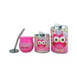 Set de mate x 3 buhos con moño