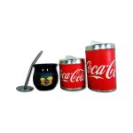 Set de mate x 3 coca cola fernet