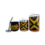 Set de mate x 3 guarda pampa