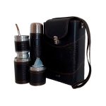 Set matero Tami croco negro