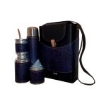 Set matero Tami croco violeta