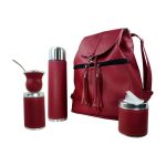 Set matero bordo con mochila