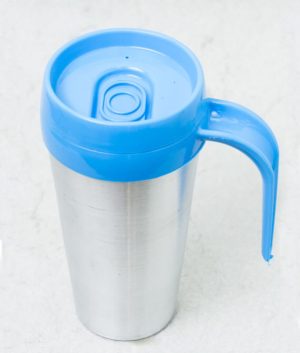 Vaso termico cafe mug color azul