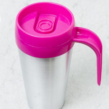 Vaso termico cafe mug color fucsia