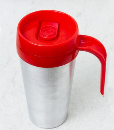 Vaso termico cafe mug color rojo