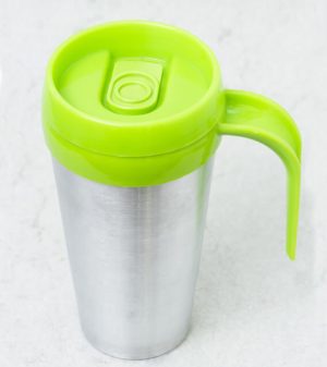 Vaso termico cafe mug color verde limon