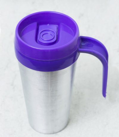 Vaso termico cafe mug color violeta