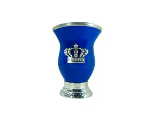 Mate corona azul oscuro