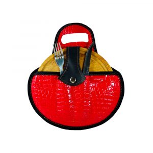 Venta de set de asado croco rojo por mayor