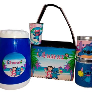 Set para terere con canasto diseño de Stitch