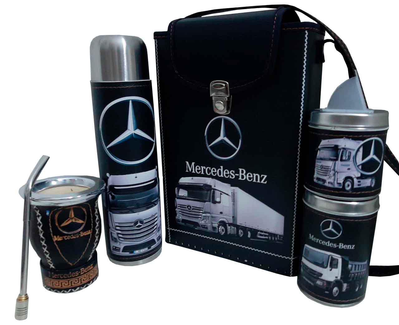 Set matero con diseño de Mercedes Benz