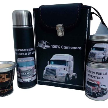 Set matero con diseño de Camionero