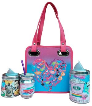 Set matero mini de 4 piezas con diseño Starbucks