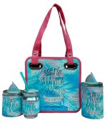 Set matero mini de 4 piezas con diseño Sonríe
