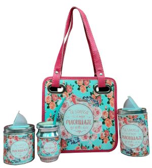 Set matero mini de 4 piezas con diseño Tu sonrisa